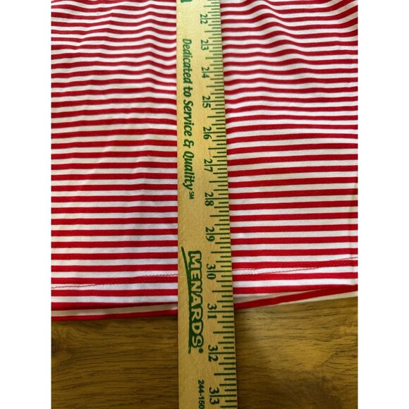 Woman Within Shirt Size 4X  Scoop Neck-Embroidered 34/36 Striped Career Beach - Picture 4 of 8